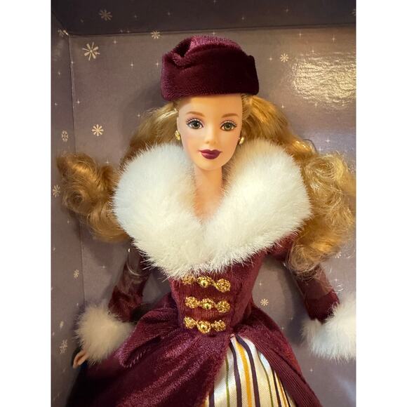 Barbie Music Victorian Ice Skater Special Edition Doll Mattel New in Box - Picture 4 of 9